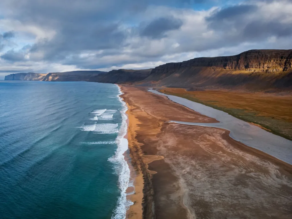 Rauðasandur Beach (Red Sand Beach), Islandia