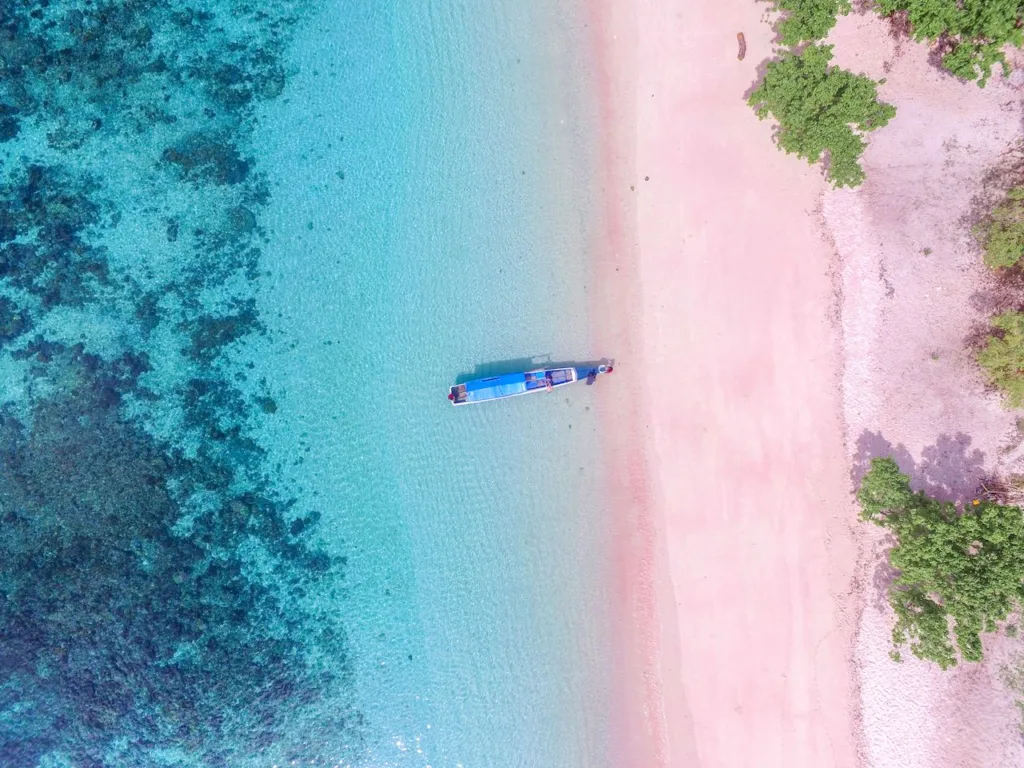 Pantai Merah (Pink Beach), Komodo, Indonesia
